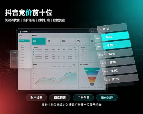 牟平抖音搜索竞价
